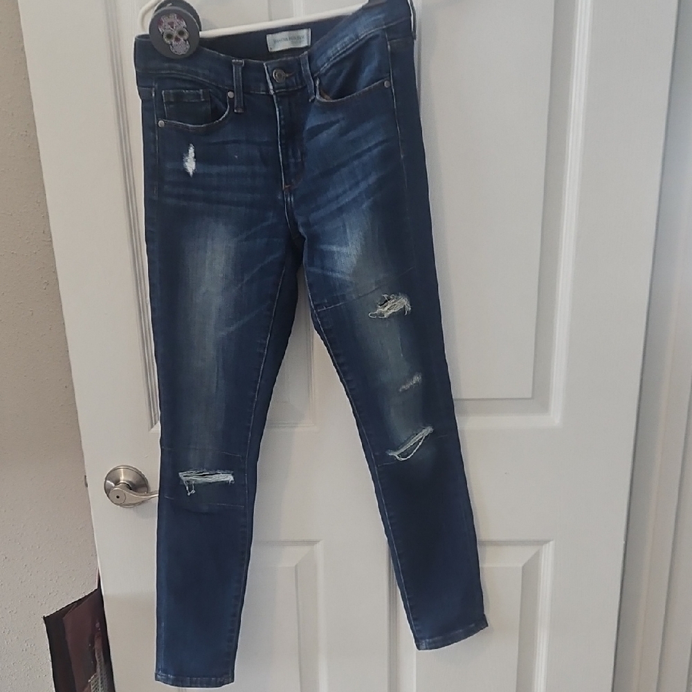 Banana Republic Women's Dark Blue Skinny Jeans